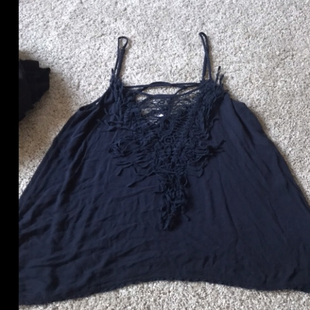 Aeropostale blue blouse